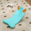 AIYAPLAY Balance Board Kids, Wobble Board Kids Seesaw Rock, Toddler Curved Balance Board for Balance Training & Sensory Play, Light Blue