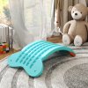 AIYAPLAY Balance Board Kids, Wobble Board Kids Seesaw Rock, Toddler Curved Balance Board for Balance Training & Sensory Play, Light Blue