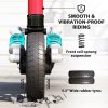 SPORTNOW Electric Scooter for Kids, Folding E Scooter for Age 6-14 with Dual Brakes, Up to 14 KM/H, Maximum Range 6 KM, 6.8kg Lightweight, Front Suspension, LED Colourful Lights, Black
