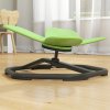 AIYAPLAY Sensory Spinning Chair for Kids, Butterfly-Shaped Swivel Chair for Balance and Coordination Training, Multi-Position Spinning Seat with Non-Slip Base, Green