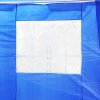 Outsunny 3 x 4 m Garden Gazebo Shelter Marquee Party Tent with 2 Sidewalls for Patio Yard Outdoor, Blue