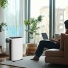 HOMCOM 16L/Day Dehumidifier with 3.7L Water Tank, 24H Timer On/Off, Digital Humidity Display, Dehumidifier for Home Damp, Bedroom, Condensation, Mould, Laundry Drying, White
