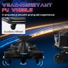 HOMCOM 12V Electric Go Kart for Kids, Battery Powered Ride on Drift Car with Music, Colourful LED Lights, Slow-Start, for Ages 8-12 Years, Black