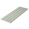 Outsunny Corrugated Roofing Sheets, Pack of 12, Galvanised Metal Roofing Sheets for Greenhouse, Garage, Storage Shed, Carport, 129 x 45cm, Green