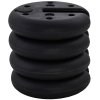 Outsunny Pop up Canopy Weight Set of 4, Heavy Duty Sand Fillable Tent Leg Weights for Marquee Party Tent Canopy, Total 20kg