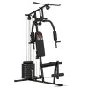 HOMCOM Multi Gym with Weights, Multifunction Home Gym Machine with 45kg Weight Stack for Full Body Workout and Strength Training