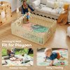 AIYAPLAY Baby Play Mat Double Sided, Foldable & Reversible Activity Playmat, Waterproof Kids Foam Crawling Mat for Outdoor Indoor Playtime Picnics, 177 x 146 x 1.5cm, Dinosaur Theme