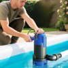 Outsunny 750W Submersible Water Pump for Dirty/Clean Water, 20000L/H Electric Sump Pump with Float Switch, Drain Water from Garden Pond, Hot Tub, Ditches, Portable and Lightweight
