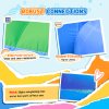 AIYAPLAY Bouncy Castle, Inflatable Bounce House with 550W Blower, Basketball Hoop, Long Slide, Dart Board, Carrying Bag, for Party, Park, Ages 3-8, 385 x 290 x 180 cm