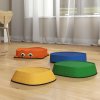 AIYAPLAY 5PCS Balance Stepping Stones, Frog-Shaped Sensory Stepping Stones for Toddlers, Anti-Slip Edging, Stackable Design, Indoor Outdoor Obstacle Course for Kids Ages 2-8, Multicoloured