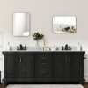 HOMCOM Rectangle Bathroom Mirror, 50 x 70cm Metal Framed Wall Mirror, Decorative Mirror for Bedroom, Living Room, Entryway, Black