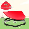 AIYAPLAY Sensory Spinning Chair, Kids Swivel Chair for Coordination, Balance, Red