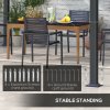 Outsunny 3 x 3(m) Pergola with Retractable Roof Canopy, Aluminium Frame Garden Gazebo Outdoor Sun Shade Shelter for Grill, Patio, Deck, Dark Grey