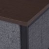 HOMCOM Chest of Drawers with 7 Drawers, Fabric Drawers with Large Storage Space, Drawers Dresser with Metal Frame, Adjustable Feet for Bedroom Living Room