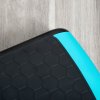 HOMCOM Aerobic Step, 10cm, 15cm & 20cm Height Adjustable Exercise Stepper for Exercise Workout, Nonslip Step Board Great for Home & Office, Black and Blue