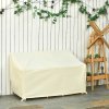 Outsunny 600D Oxford Cloth Furniture Cover, 2 Seater Sofa Protector for Garden Patio, Outdoor, Waterproof, 140L x 84W x 56/94H cm