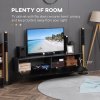 HOMCOM 160cm High Gloss Floating TV Unit Stand for TVs up to 70