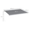 Outsunny 4x3m Full Cassette Electric/Manual Retractable Awning with Remote Controller, Sun Canopies for Patio Door Window with Remote Controller, Grey
