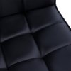 Vinsetto Office Chair, Makeup Vanity Chair, Mid Back Computer Chair, PU Leather Swivel Study Chair with Adjustable Height, Armrest and Rolling Wheels