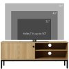 HOMCOM TV Stand Cabinet for TVs up to 50