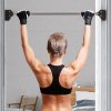 SPORTNOW Pull Up Bar Doorway, No Screws Chin Up Bar, Adjustable Length (75-92cm) for Home Gym Workout, Max Load 200kg