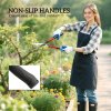 Outsunny 3 Pcs Garden Shears Set with Hedge Shears, Lopper, Garden Secateurs, Lightweight and Compact, Tree Shrub Care Kit for Pruning with Soft Grip Handle