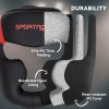 SPORTNOW Boxing Headguard, Boxing Headgear Helmet with Adjustable Strap for Full Face Protection for Kickboxing, Sparring, Martial Arts, Karate, Taekwondo, Red/Black
