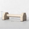 SPORTNOW Push up Handles, Wooden Parallettes Bars with Non-Slip Base, Calisthenics Equipment for Home, Gym, Fitness, Exercise