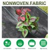 Outsunny 1m x 50m Weed Control Membrane, Heavy Duty Weed Control Barrier Fabric, 90gsm Ground Cover for Patios, Garden, Flower beds, Landscaping