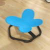 AIYAPLAY Sensory Spinning Chair for Kids, Butterfly-Shaped Swivel Chair for Balance and Coordination Training, Multi-Position Spinning Seat with Non-Slip Base, Blue