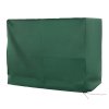 Outsunny Oxford Patio 3-seater Swing Chair Cover Outdoor Garden Furniture Rain Protection Protector Waterproof Anti-UV, 240L x 133W x 185H cm, Green