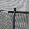 SPORTNOW 8ft Trampoline with Enclosure Net, Spring Cover, Outdoor Trampoline, Garden, Jumping Mat, Black