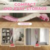 AIYAPLAY Kids Slide, Indoor Toddler Sofa Slide with Extended Length for Bed, Stairs, Easy to Assemble and Store, Pink