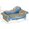 PawHut Cat Scratcher, 2-in-1 Cat Scratching Board with Catnip, Cardboard Lounge for Indoor Cats