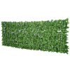 Outsunny 3 X 1m Artificial Plant Wall Panels, Artificial Wall Foliage with Ivy Leaves, Privacy Screen Greenery Grass Wall For Garden Balcony