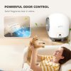 PawHut Self Cleaning Cat Litter Tray, 80L Extra Large Automatic Cat Litter Box with APP Control, Safety Protection, Odor Removal, Kitten Smart Toilet with Rubbish Bag for Multiple Kittens