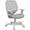 Vinsetto Office Chair, Breathable Mesh Swivel Desk Chair with Adjustable Height and  360 Degree Swivel Security Wheels for Home Office, Study, Grey