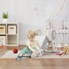 AIYAPLAY Kids Slide Freestanding Toddler Slide Foldable for Indoor Outdoor 1.5-3 Years Old, Grey