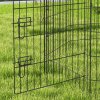PawHut Dog Pen, 8 Panel Dog Playpen, DIY Design with Door, for Medium Dogs, Puppies, Small Animals, for Indoor/Outdoor Use, 91cm High
