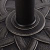Outsunny 19KG Resin Umbrella Base Garden Parasol Base Stand Round Sun Shade Holder Suitable For Pole Between 38mm to 48mm