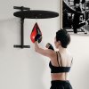 SPORTNOW Wall Mounted Speedball Platform, Height Adjustable Speed Bag Boxing with 360 Degree Swivel for Home Fitness