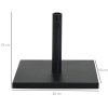 Outsunny 11kg Square Parasol Base, Concrete Umbrella Base, Cement Weight Stand Holder for Outdoor, Patio, Garden, Black