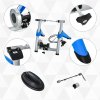HOMCOM Indoor Bike Trainer, Foldable Turbo Trainer Bike Stand with 8 Level Magnetic Resistance, for 650C, 700C or 26