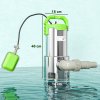 Outsunny 1100W Submersible Water Pump for Dirty/Clean Water, 18500L/H Electric Sump Pump with Float Switch, Drain Water from Garden Pond, Hot Tub, Ditches, Portable and Lightweight, Green
