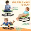 AIYAPLAY Sensory Spinning Chair, Kids Swivel Chair for Coordination, Balance, Green