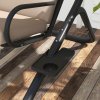 Outsunny Canopy Swing Chair Modern Garden Swing Seat Outdoor Relax Chairs w/ 2 Separate Chairs, Cushions and Removable Shade Canopy, Beige