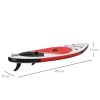 Outsunny Inflatable Stand Up Paddle Board, 10' x 30