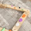 AIYAPLAY Wooden Balance Beam Board for Kids, Indoor Outdoor Play Equipment Build Coordination Agility and Strength, Toddler Obstacle Course for 3-8 Years
