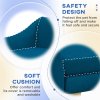 PawHut Dog Sofa Bed with Soft Cushion, Pet Couch with Wooden Frame, Removable and Washable Cover, for Medium and Large Dogs, Blue