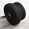 SPORTNOW 25kg Barbell Weights Set, Adjustable Gym Weights up to 80kg with 4ft Curl Bar and Non-slip Handle for Home Gym, Exercise, Weight Strength Training